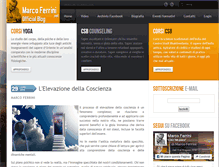 Tablet Screenshot of marcoferrini.net